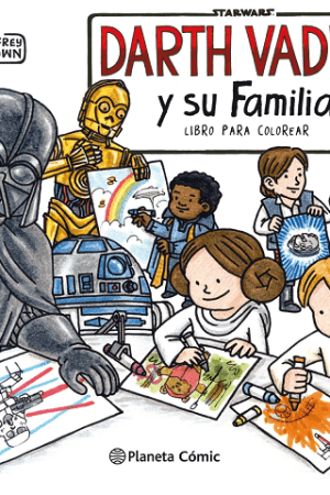 Star Wars: Darth Vader y su Familia (para colorear)